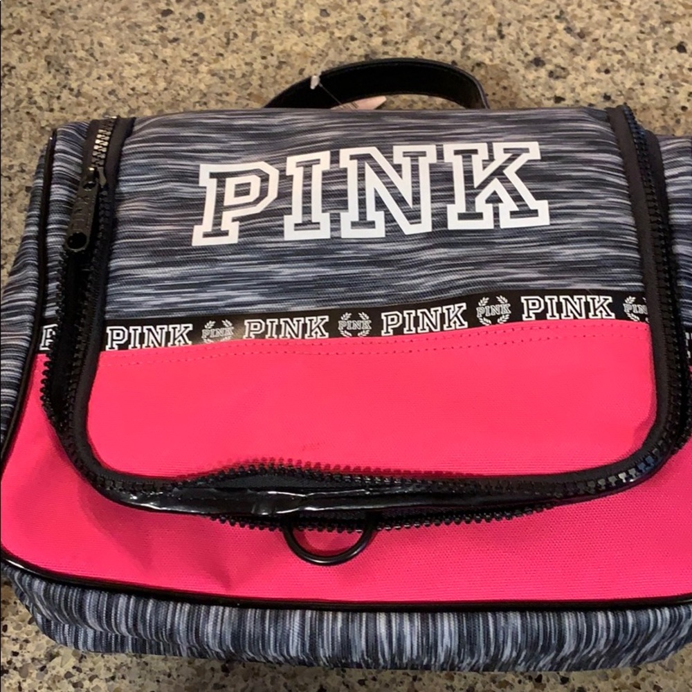 Pink/Victoria Secrets small travel size carrier